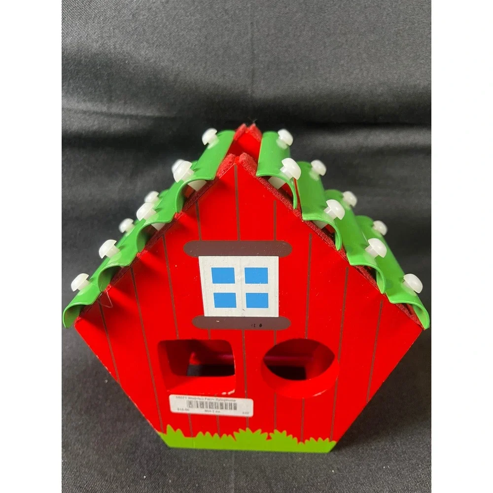 Missing Mallet - Wooden Farm Barn Xylophone Musical Toy Red Toddler‎ Educational